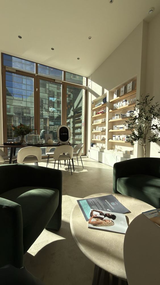 The Skin Gallery clinic interior in Amsterdam