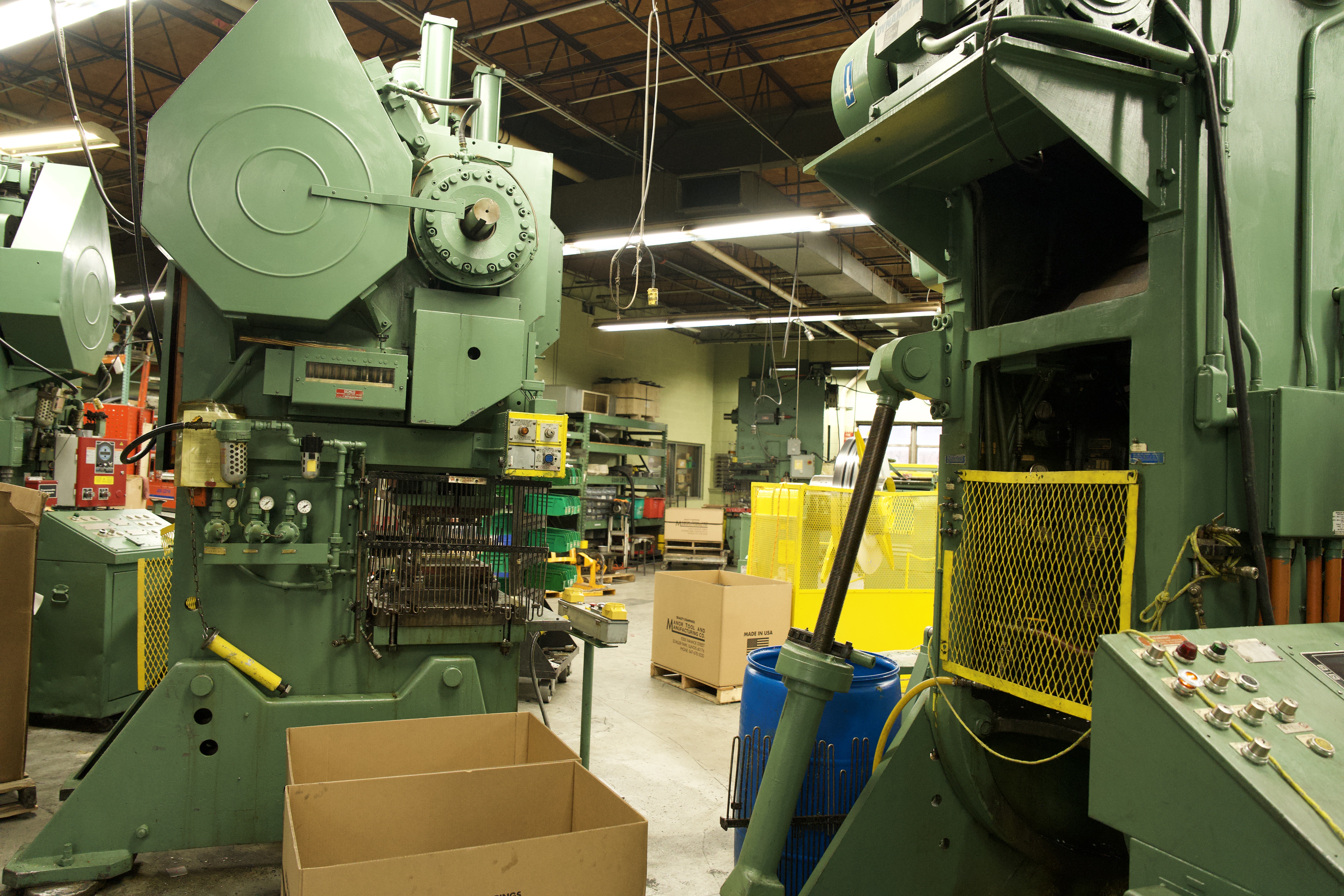 Secondary services including welding and assembly at Manor Tool