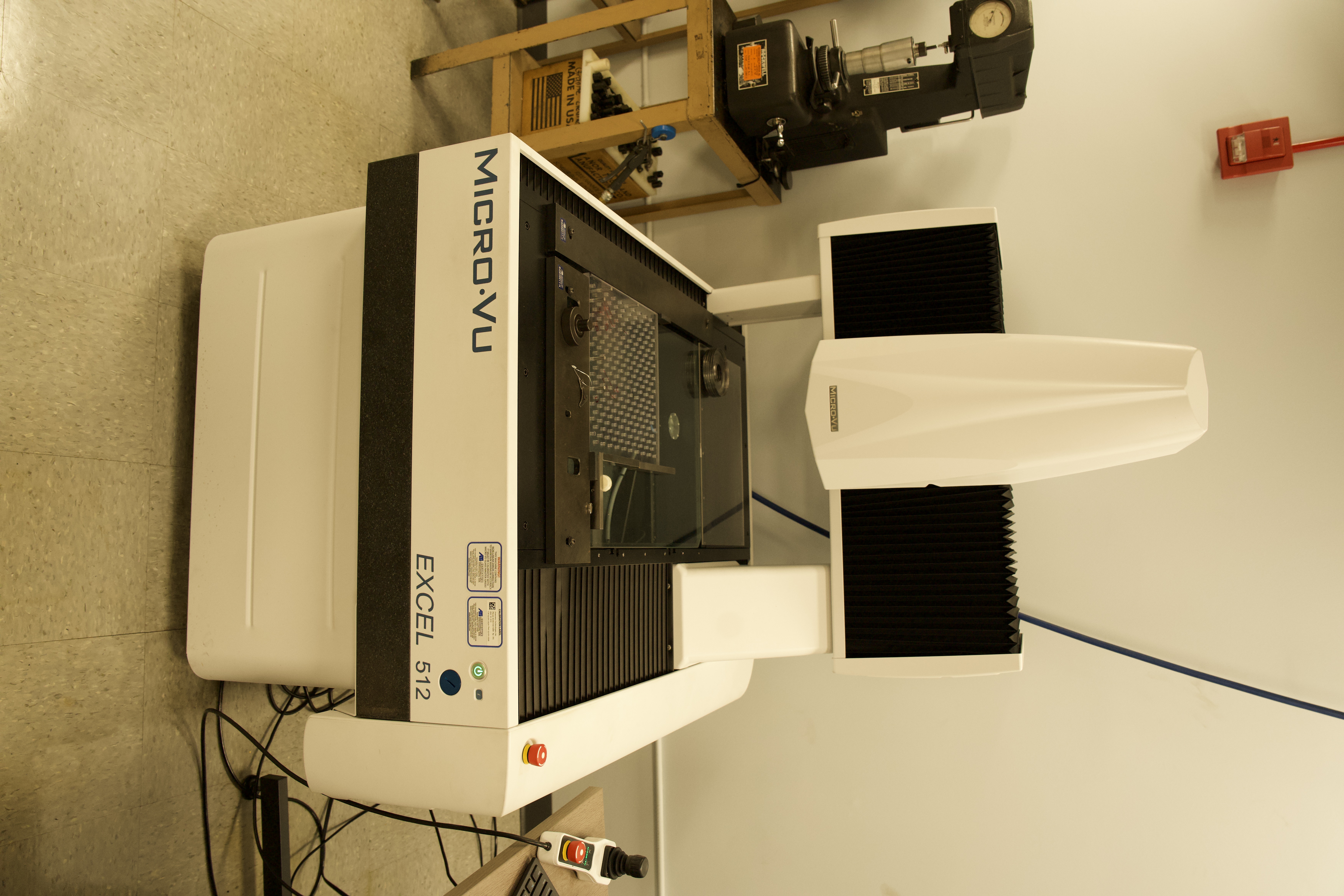Manor Tool Micro-Vu coordinate measuring machine in the metrology lab — Schiller Park, IL