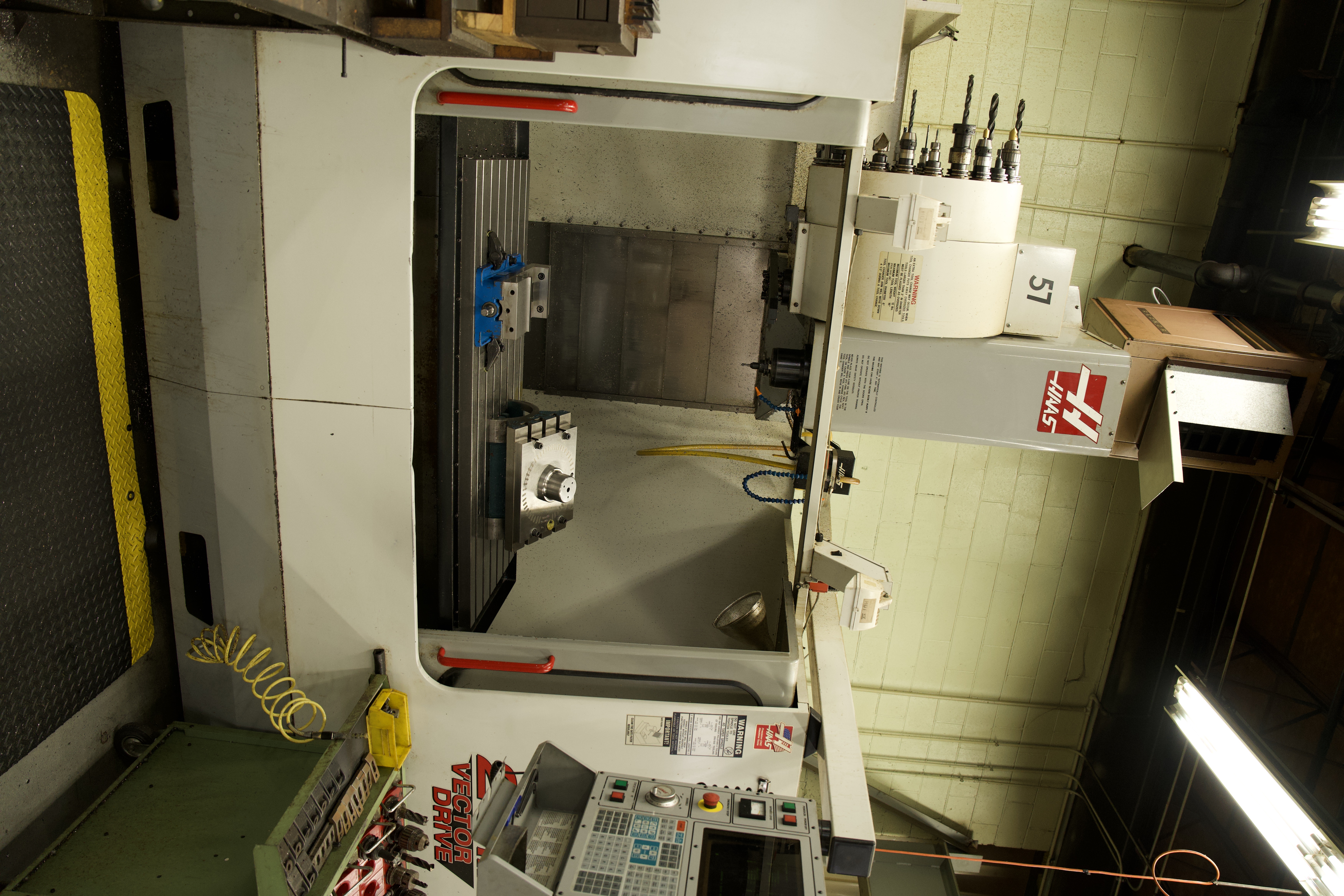 CNC machining center at Manor Tool — Schiller Park, IL