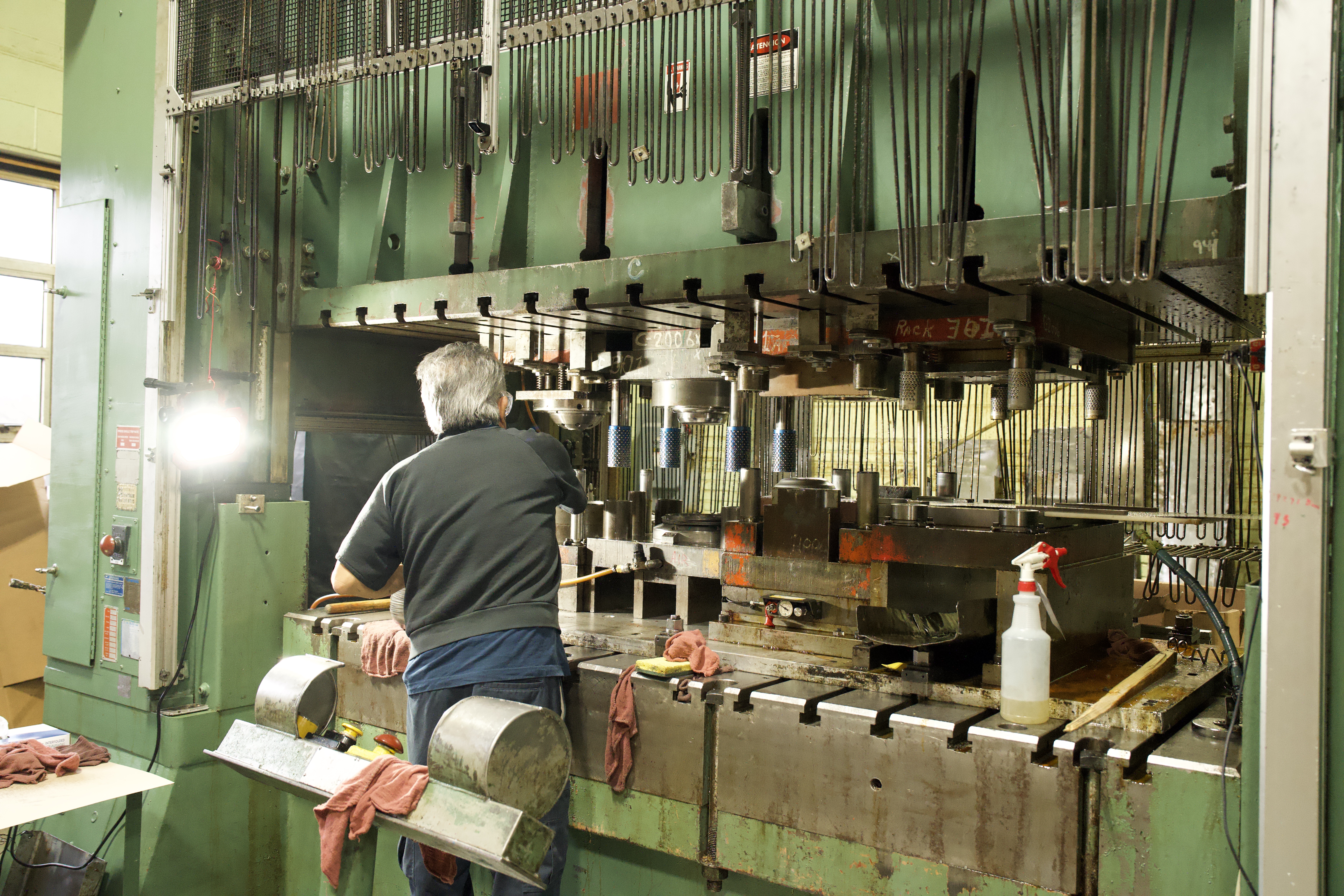 In-house stamping die and tooling at Manor Tool