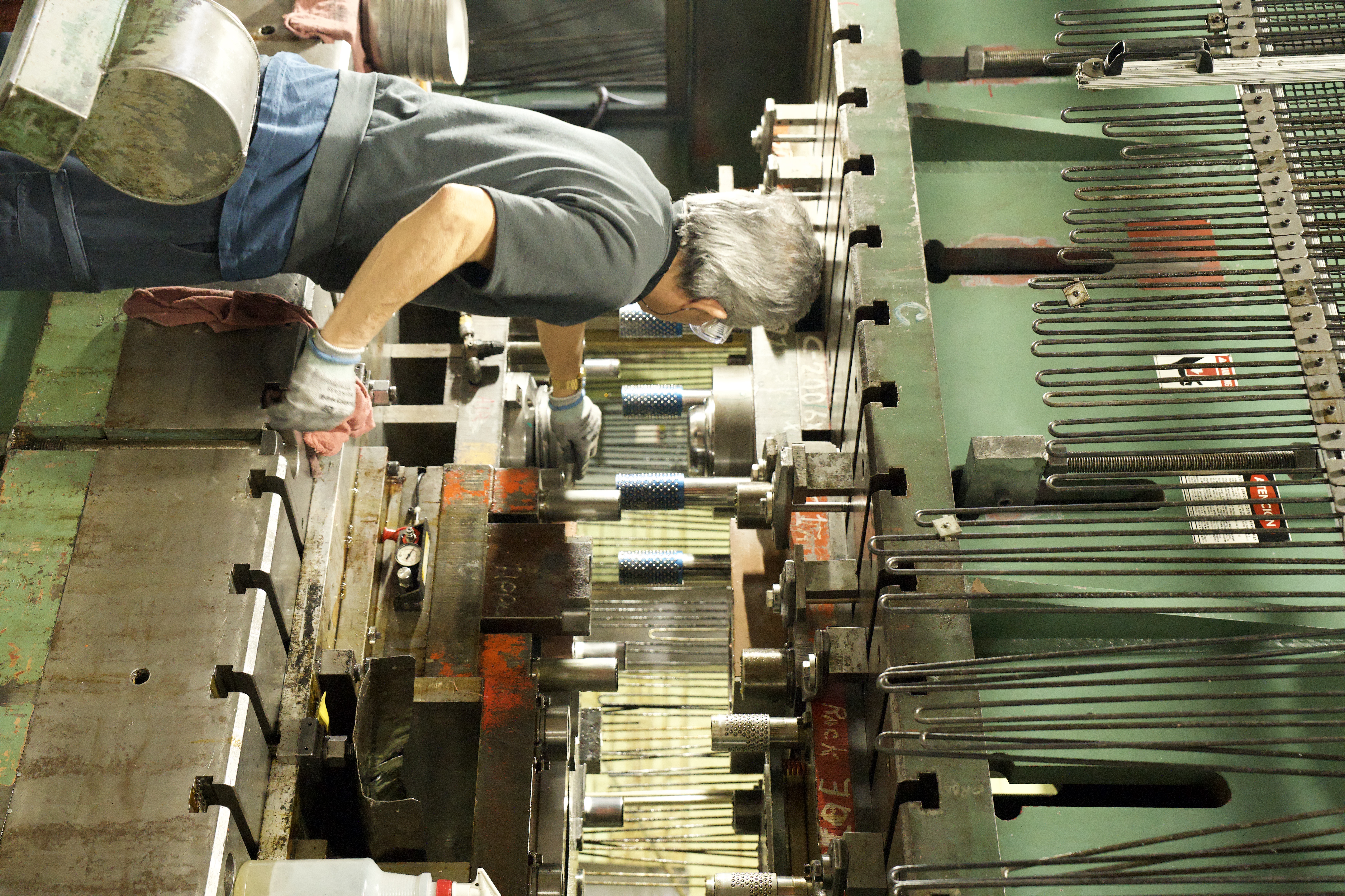 Manor Tool stamping operation — metal hardware component manufacturing, Schiller Park, IL