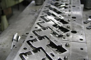 Stamped exhaust components for emission control systems