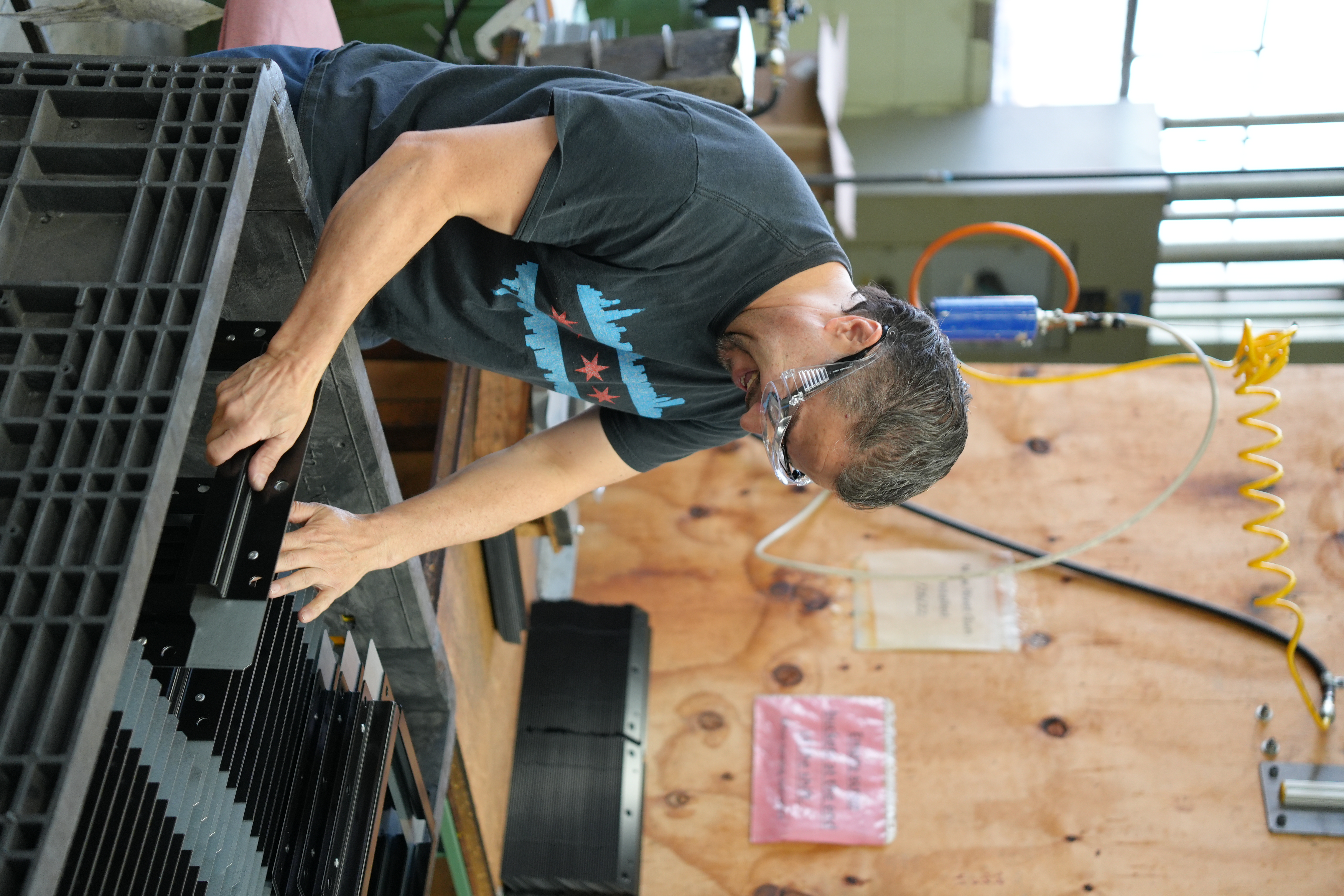 Manor Tool machinist working on tooling for deep drawn stamping — Schiller Park, IL