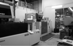 Manor Tool production floor and stamping presses