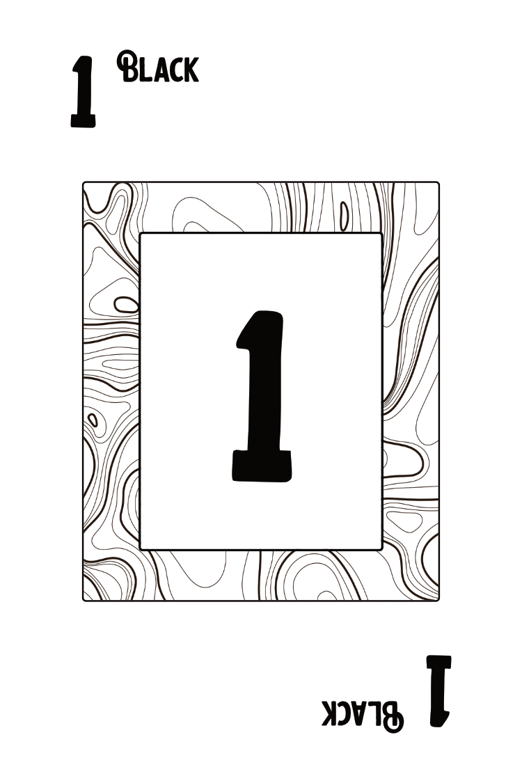 Venture Deck number card