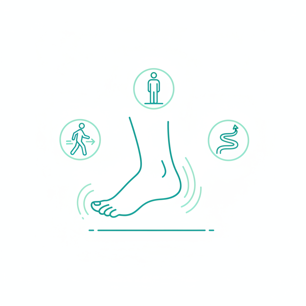 Plantar illustration of recovery Plantar illustration of recovery