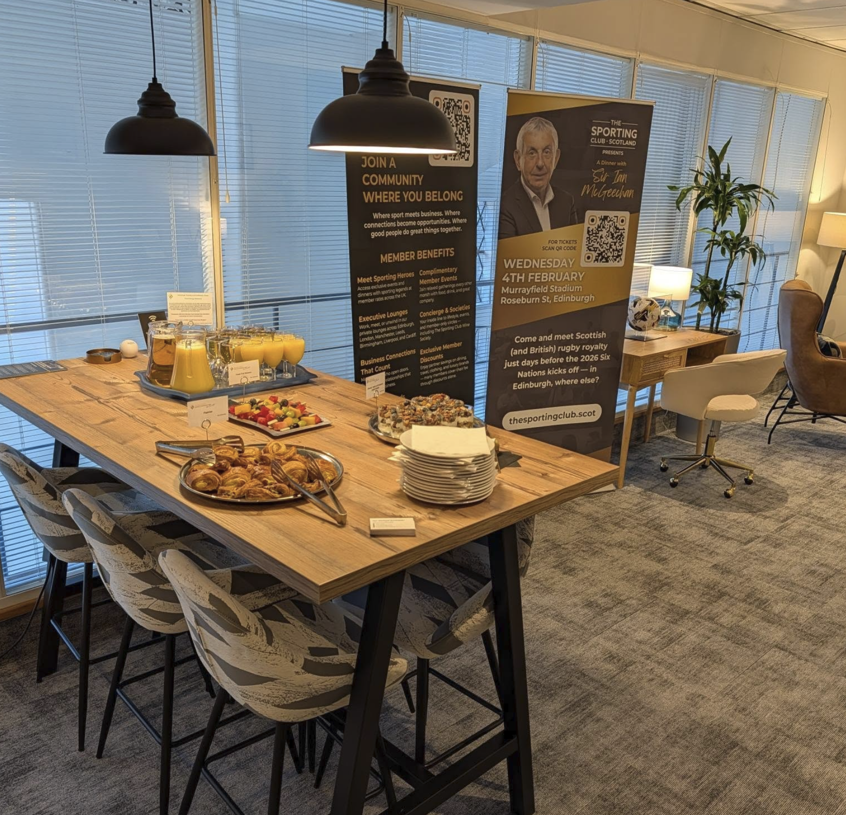 The Sporting Club Scotland Business Member Brunch