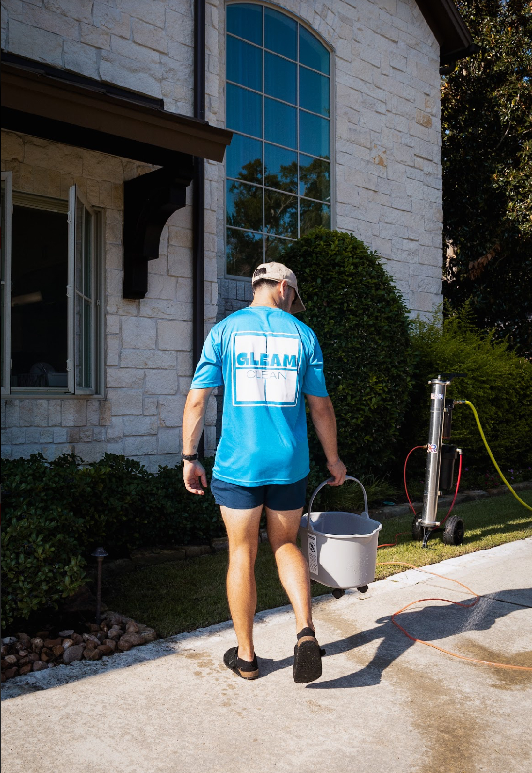 Exterior Window Cleaning in Bellaire