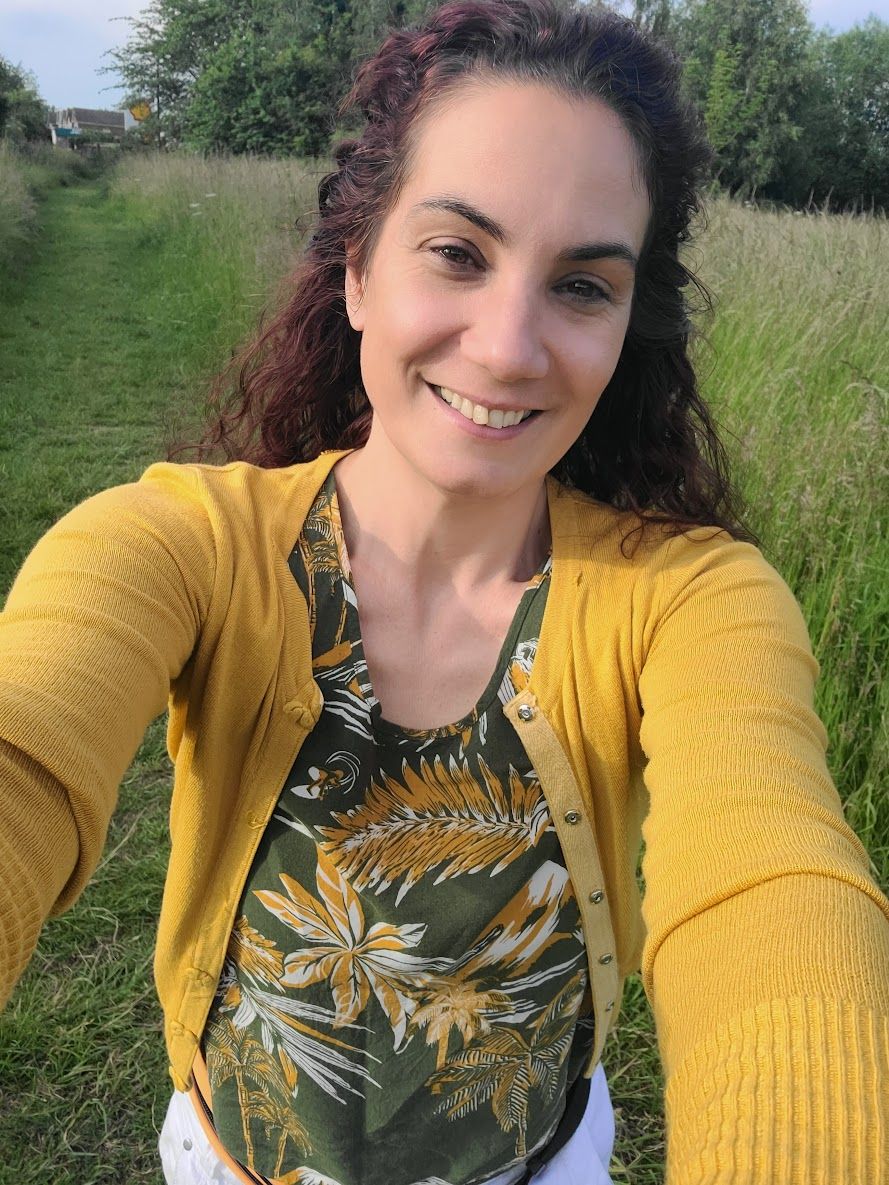 Marianne Mills smiling outdoors