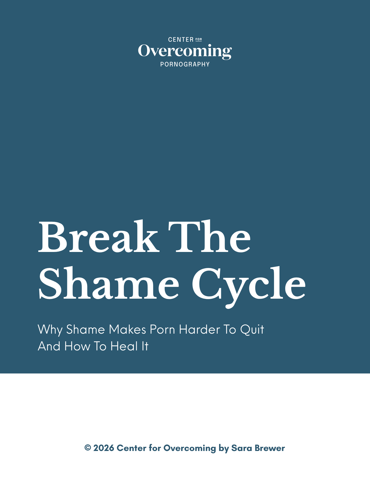 Break The Shame Cycle workbook cover