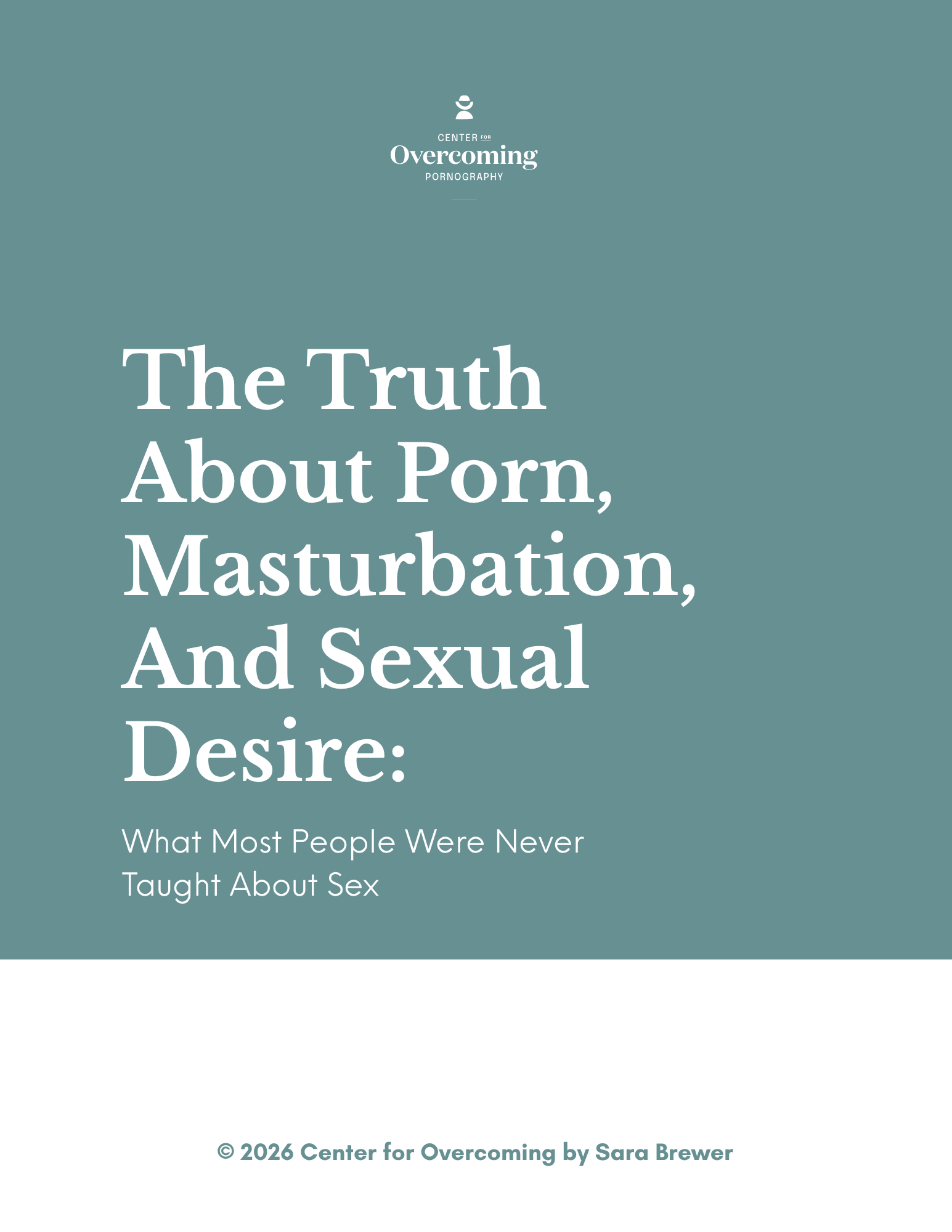 The Truth About Porn, Masturbation, And Sexual Desire workbook cover