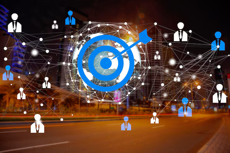 Population sampling and business research data concept for targeted direct mail - TSG Group NY