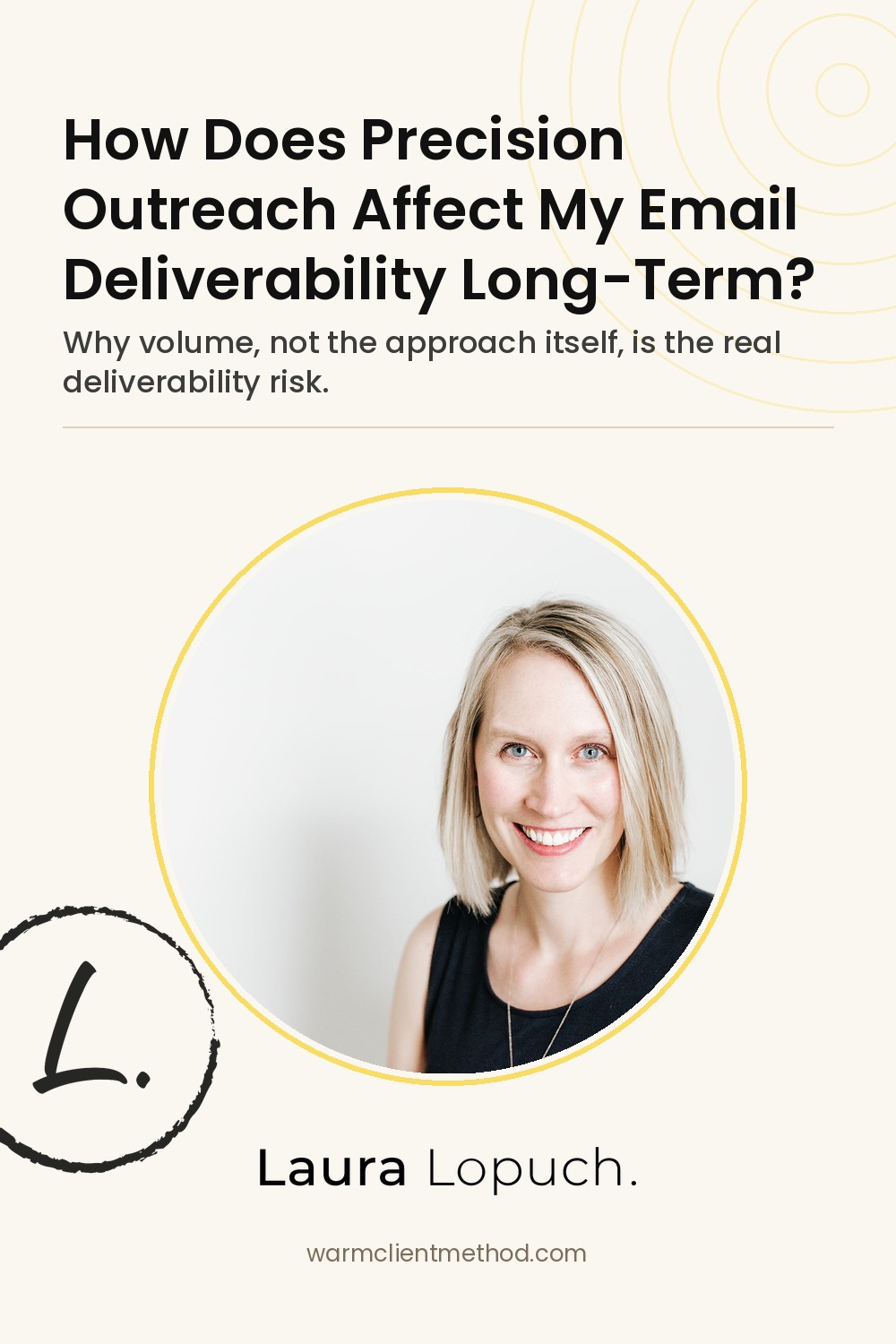 Pinterest pin: how precision cold email affects email deliverability long-term Pinterest pin: how precision cold email affects email deliverability long-term