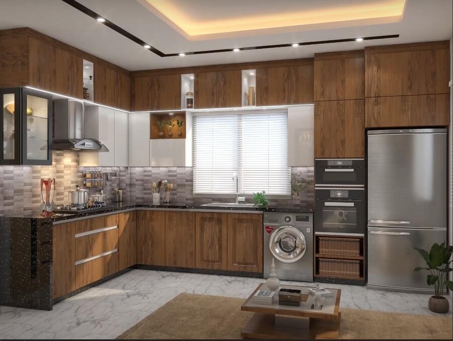 Kitchen design render