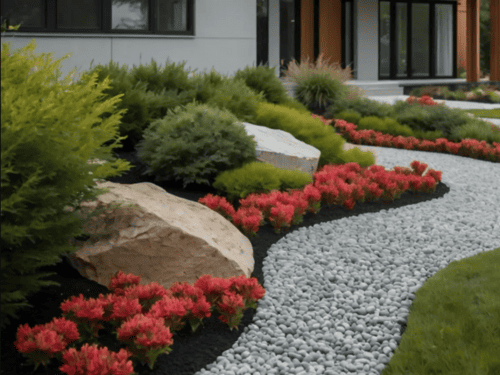 Hancock Plantings and Bed Design