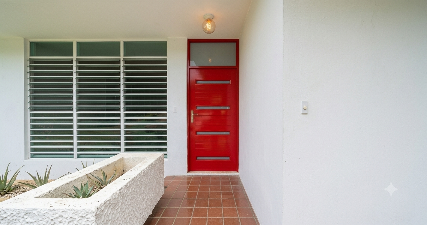 Puerta Puertas Presidente integrándose con la decoración interior del hogar
