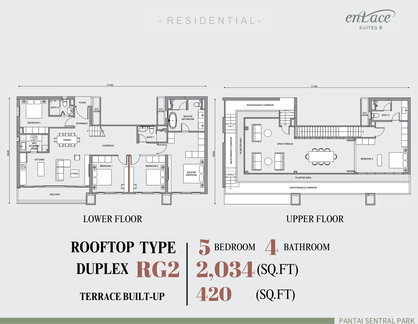 Enlace Type RG2 Layout 2034sf