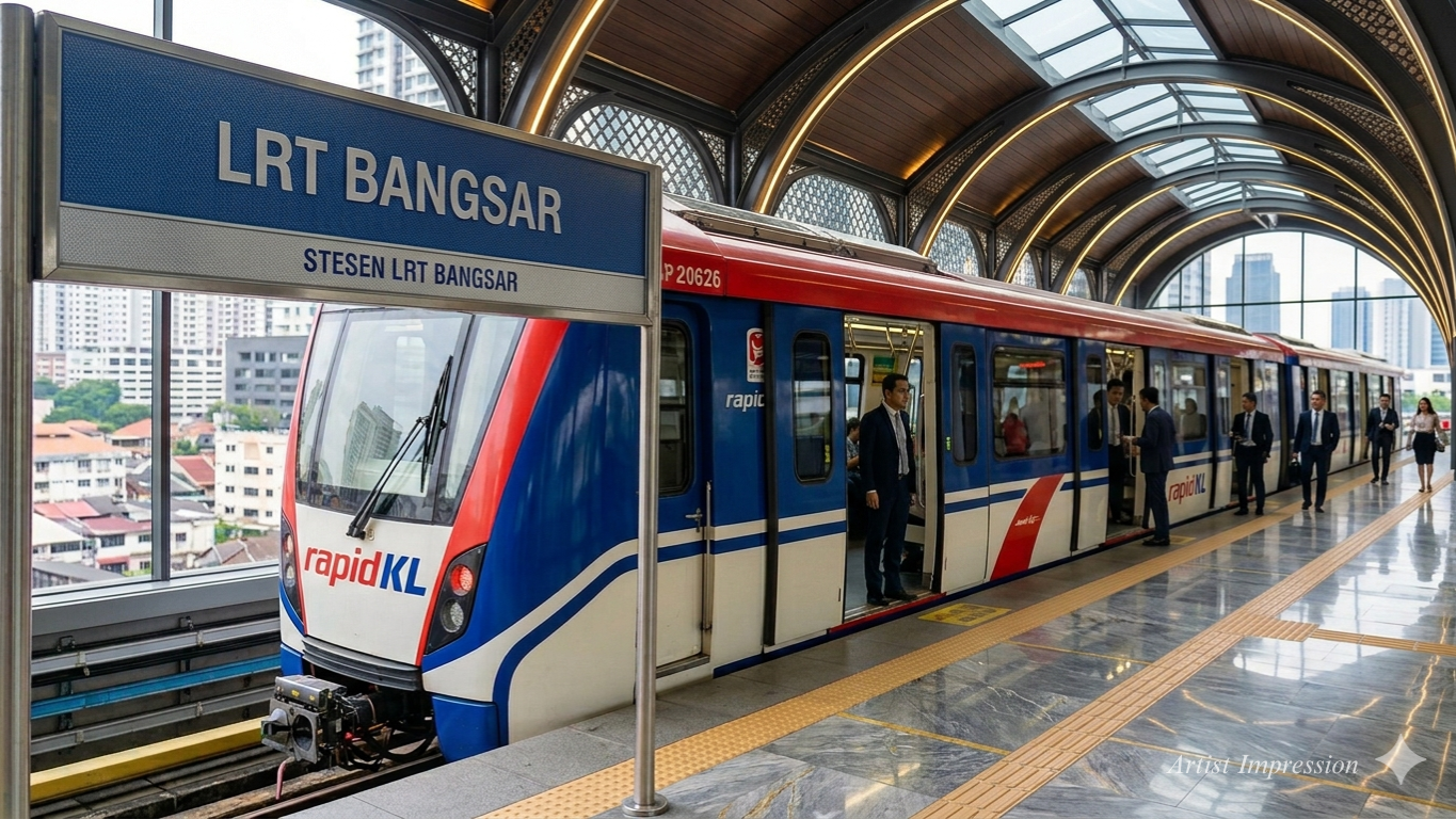 Lrt bangsar station