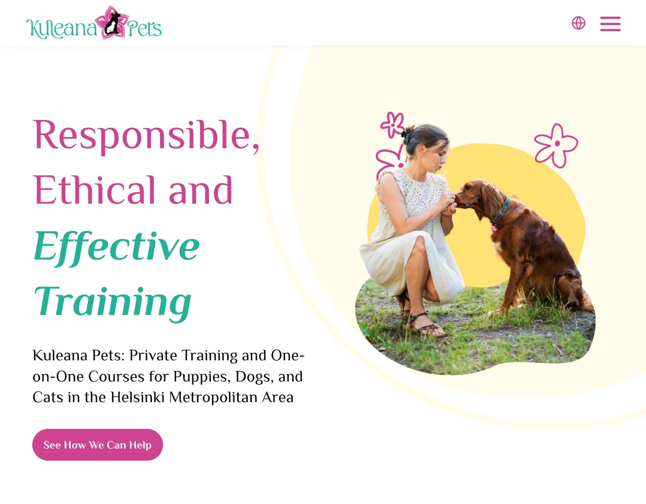Kuleana Pets website design by DigiWoof