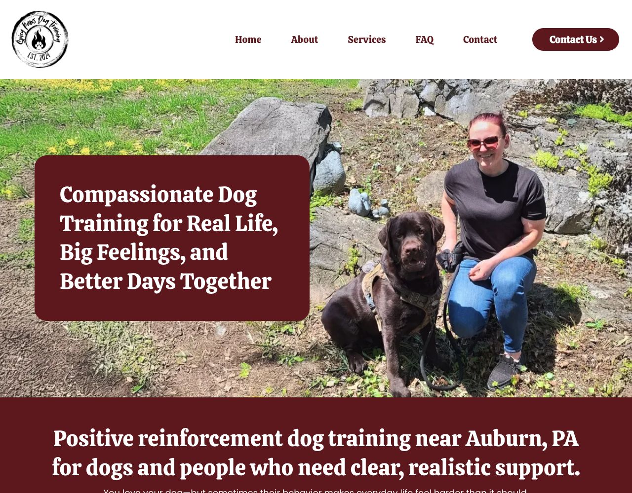 Spicy Paws website design by DigiWoof