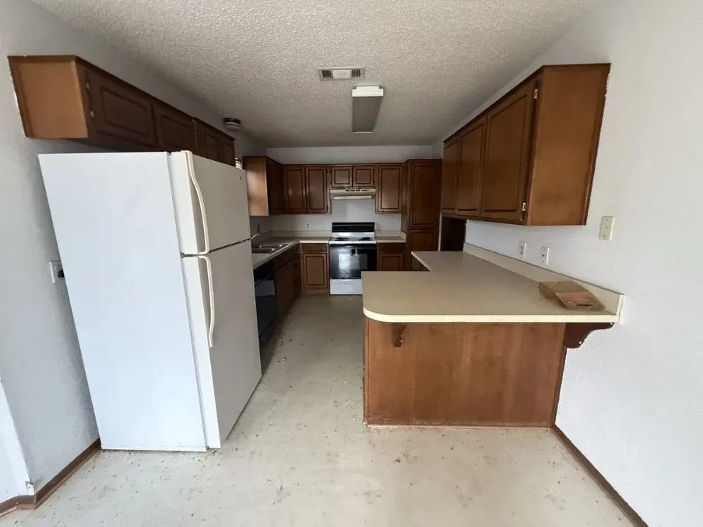 Kitchen before