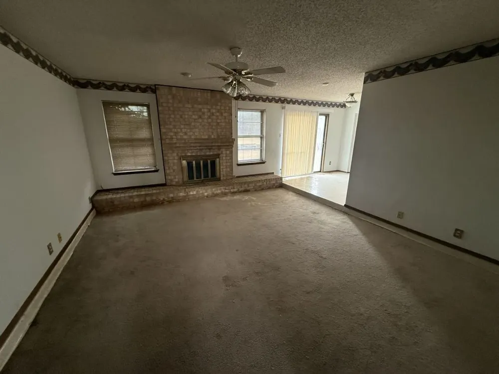 Living room before