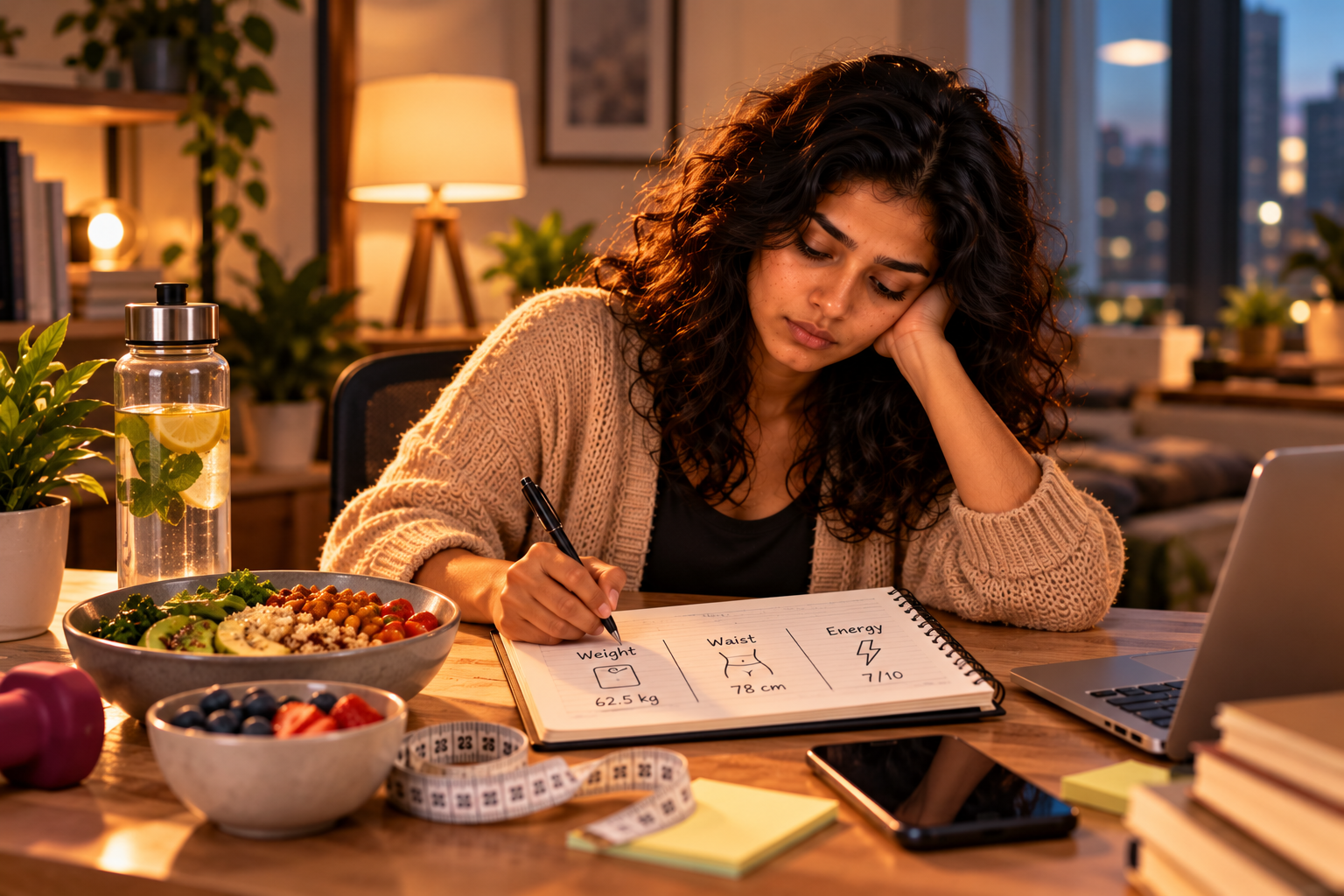 Healthy nutrition and progress tracking