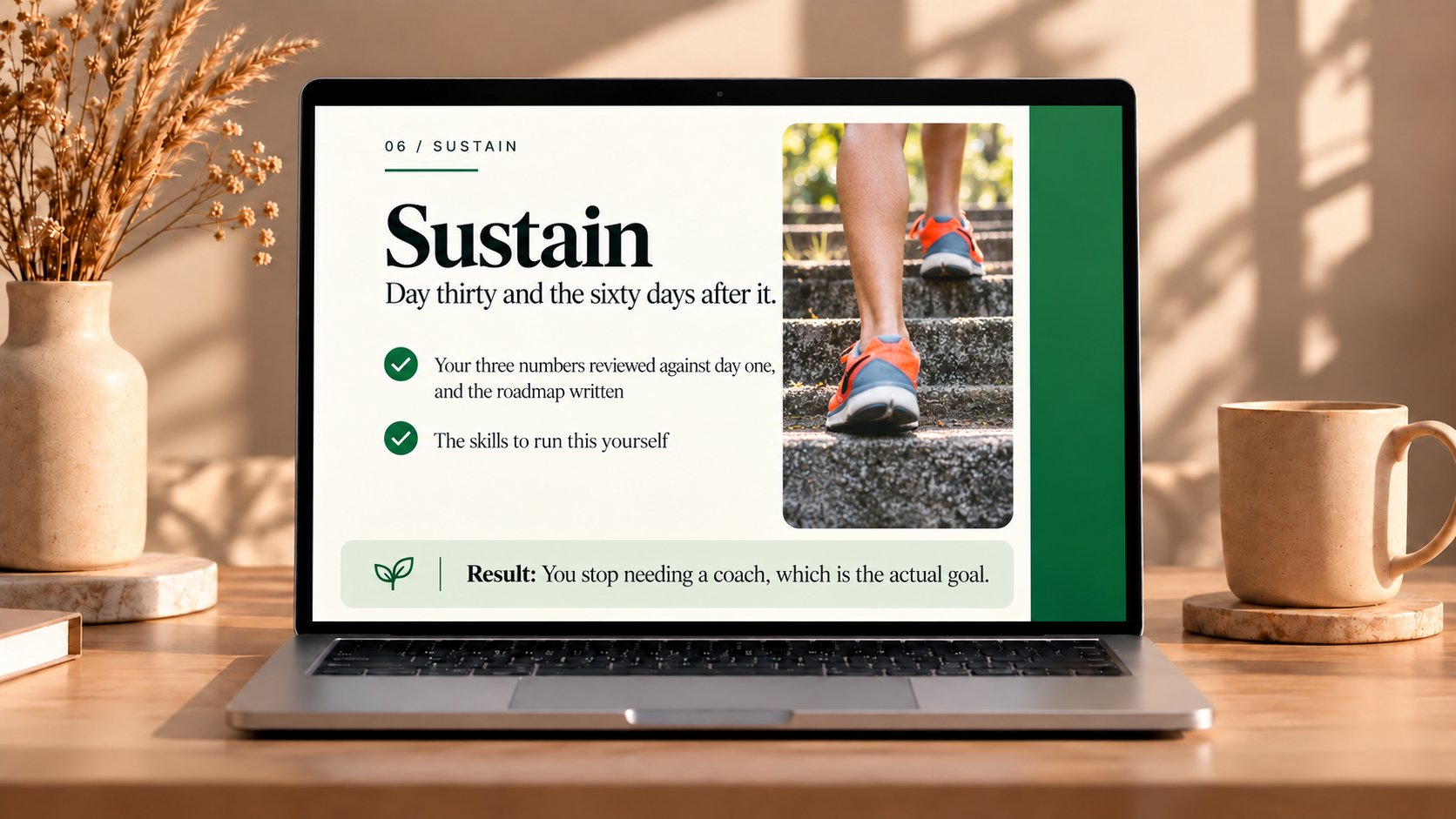 People jogging outdoors to sustain healthy habits