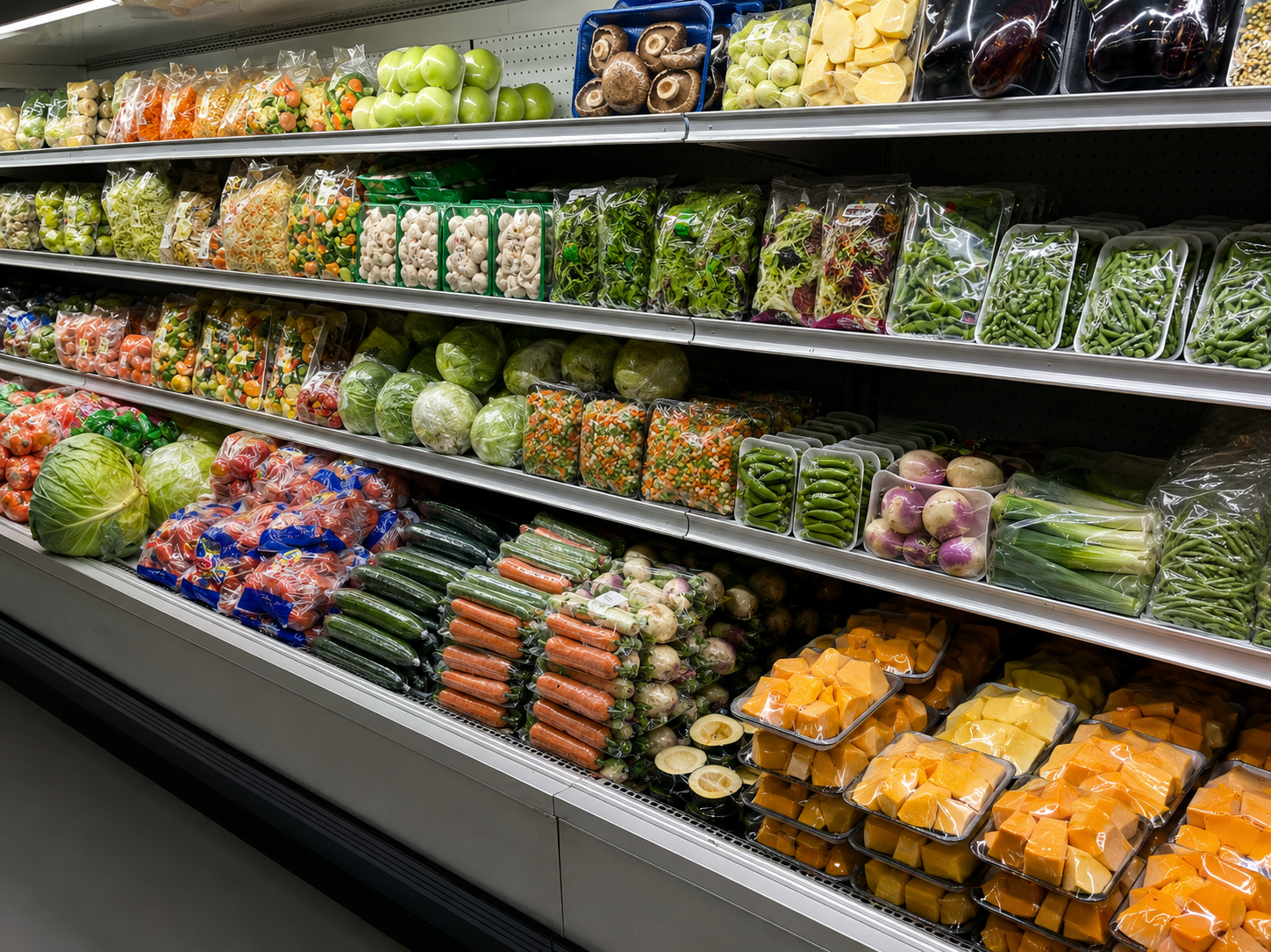 Fresh vegetables at Barcelos Fruit & Veg in Alberton