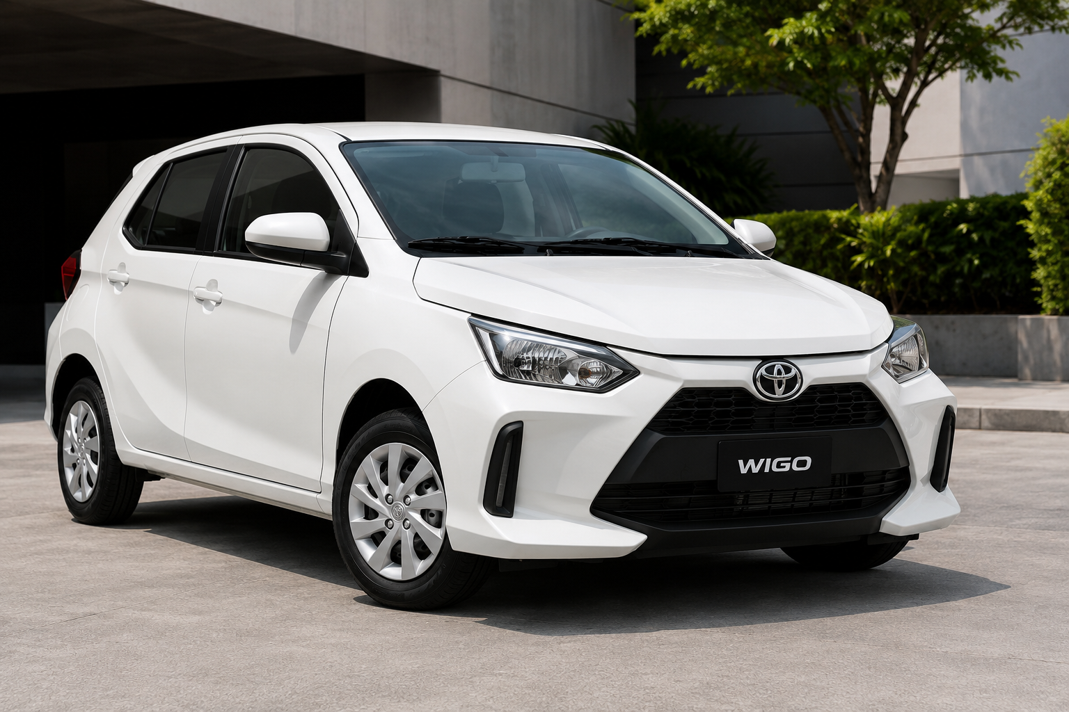 Toyota Wigo exterior, static shot