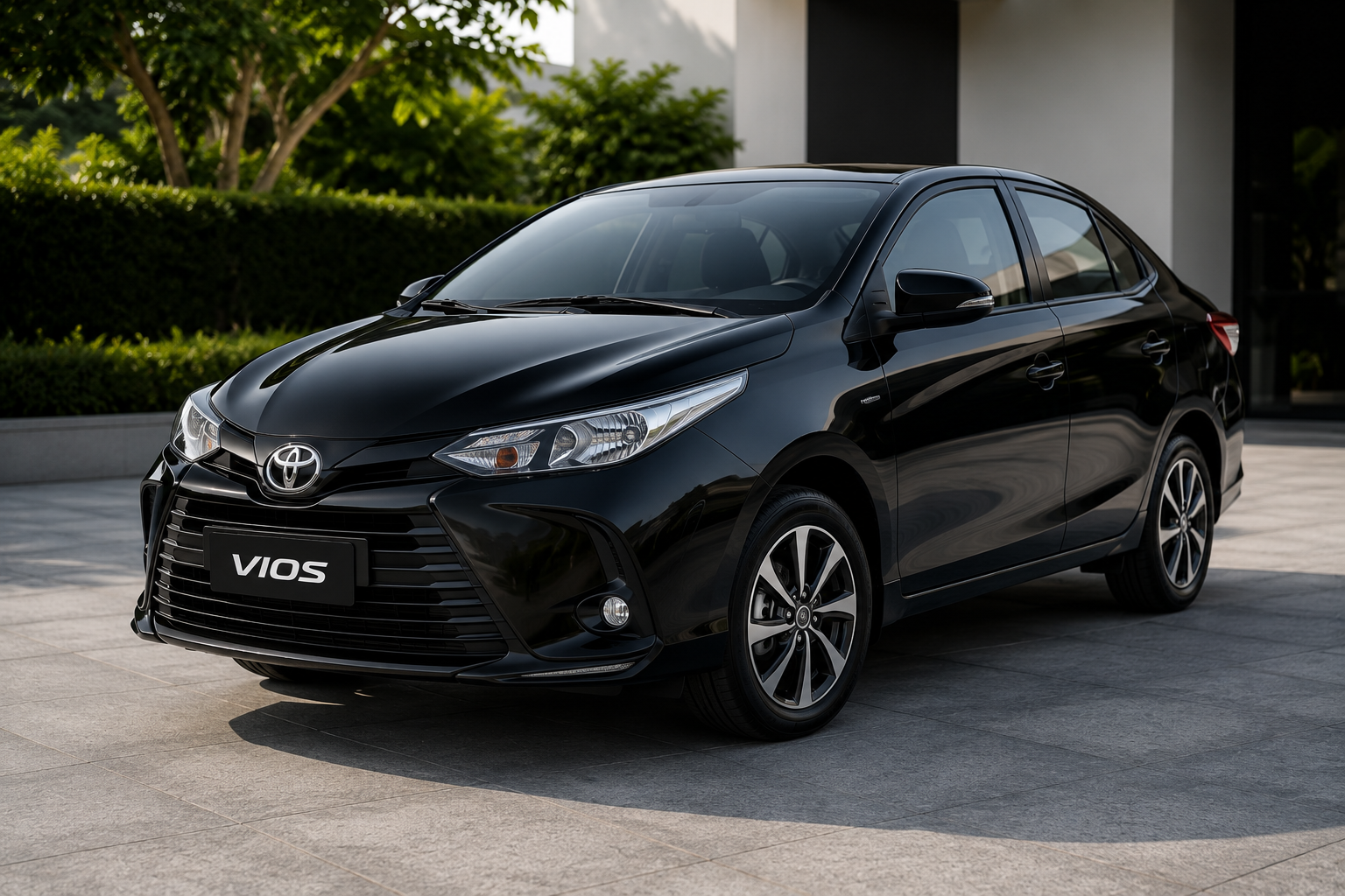 Toyota Vios exterior, static shot