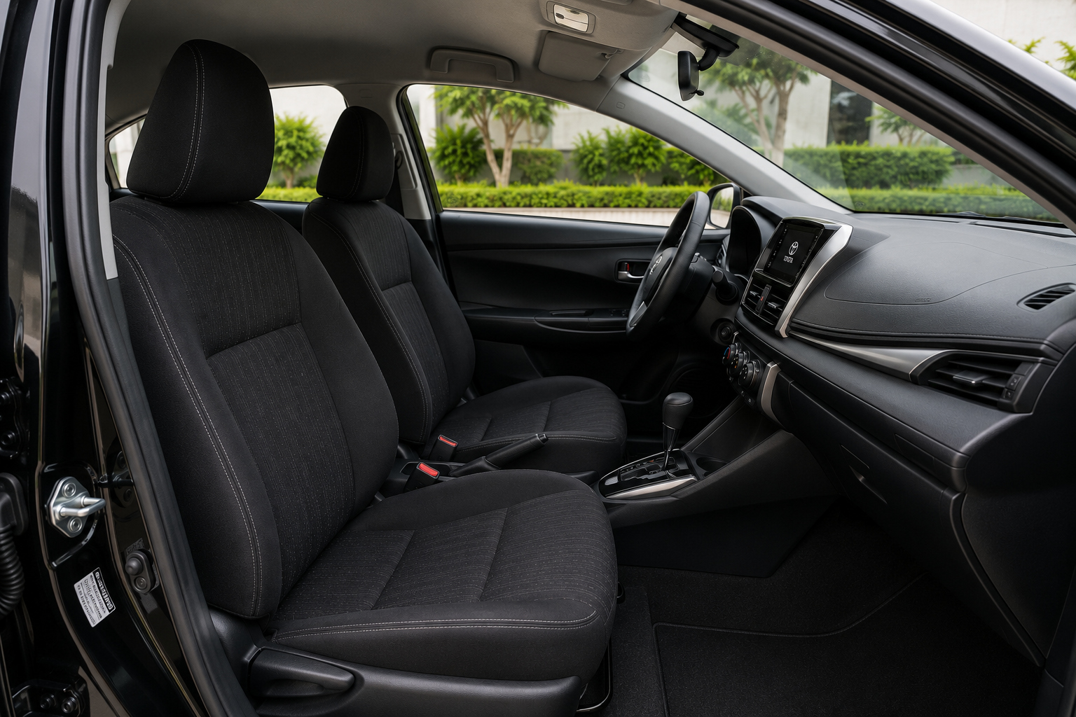 Toyota Vios front seats