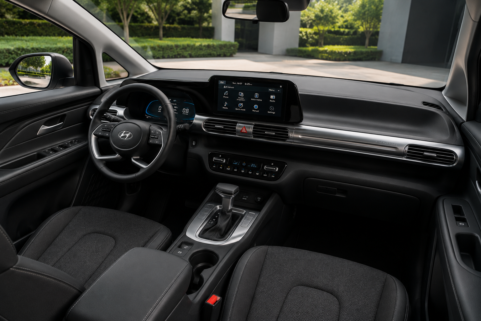 Hyundai Stargazer front seats