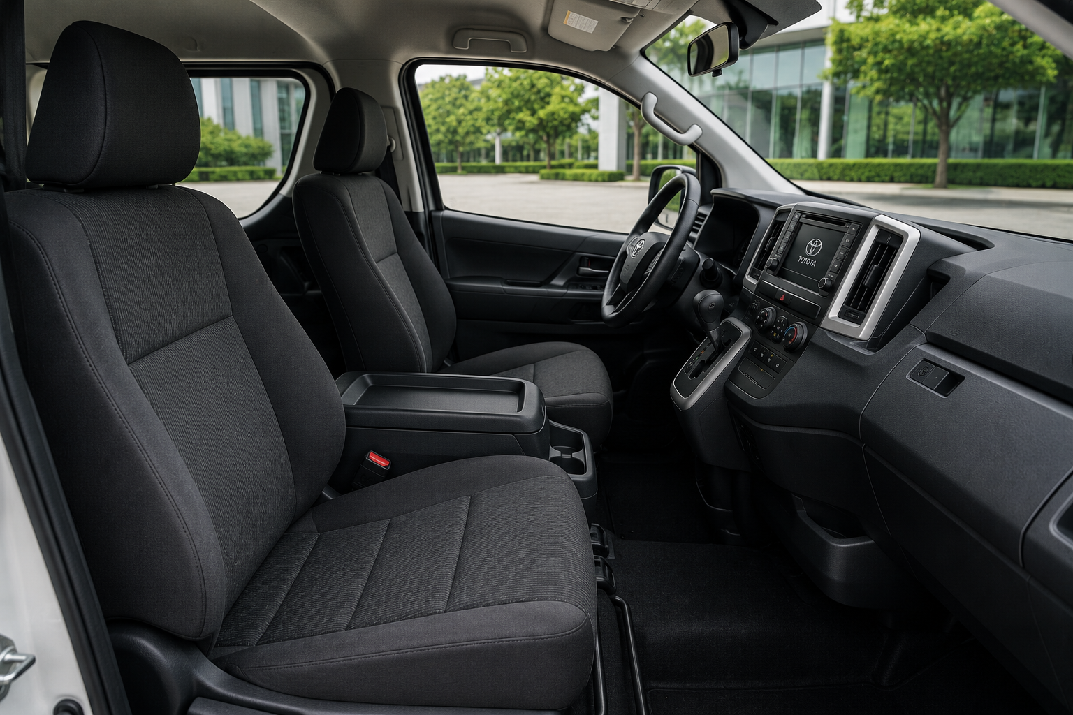 Toyota Hiace front seats