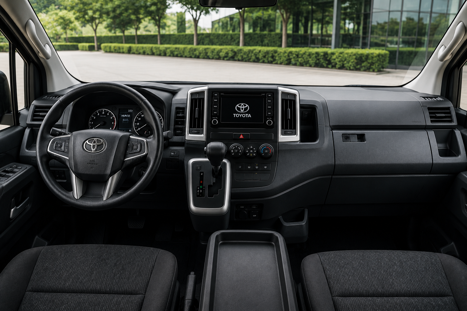 Toyota Hiace dashboard