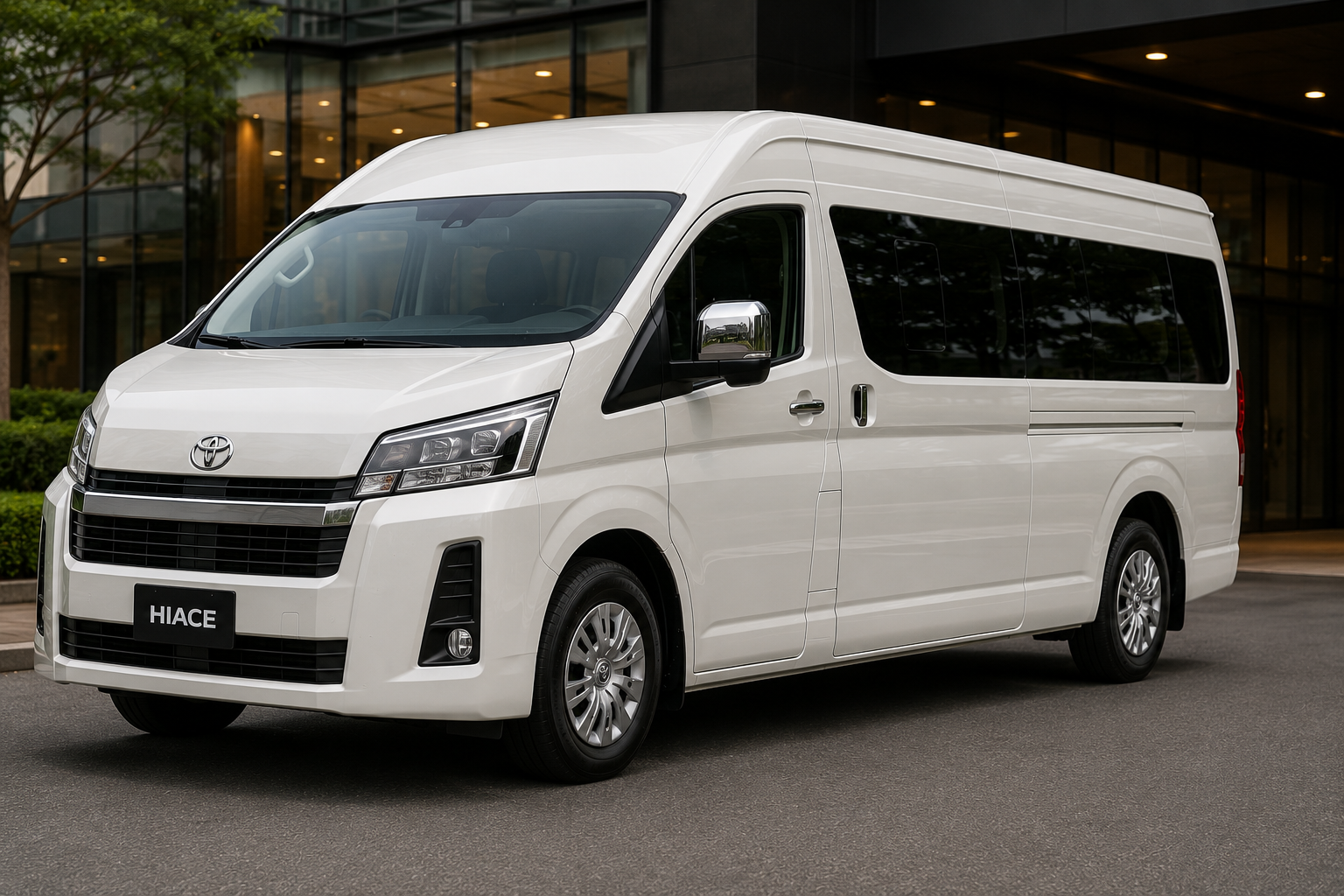 Toyota Hiace exterior, static shot