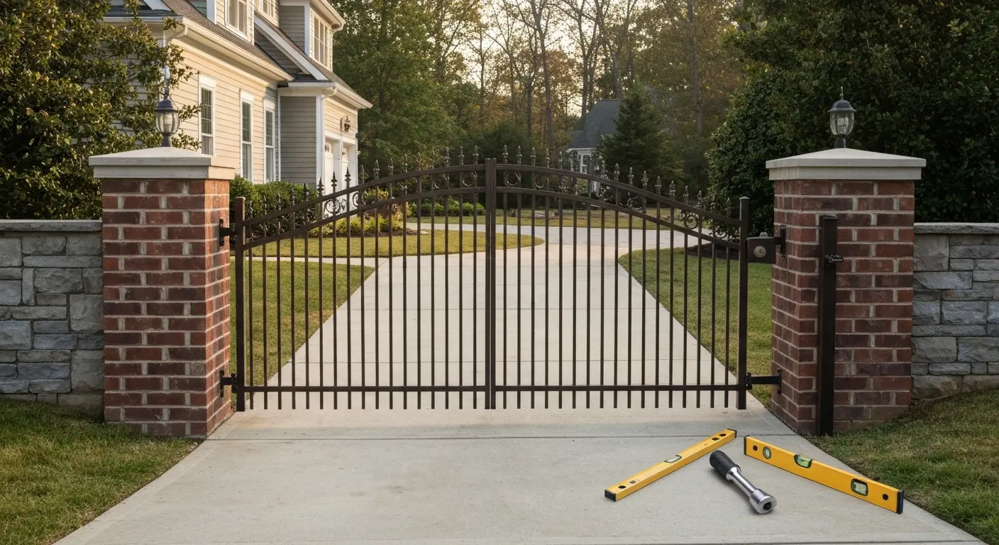 Gate installation