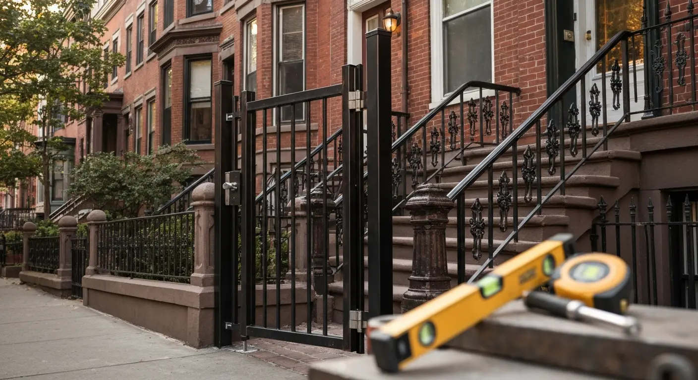 Gate installation