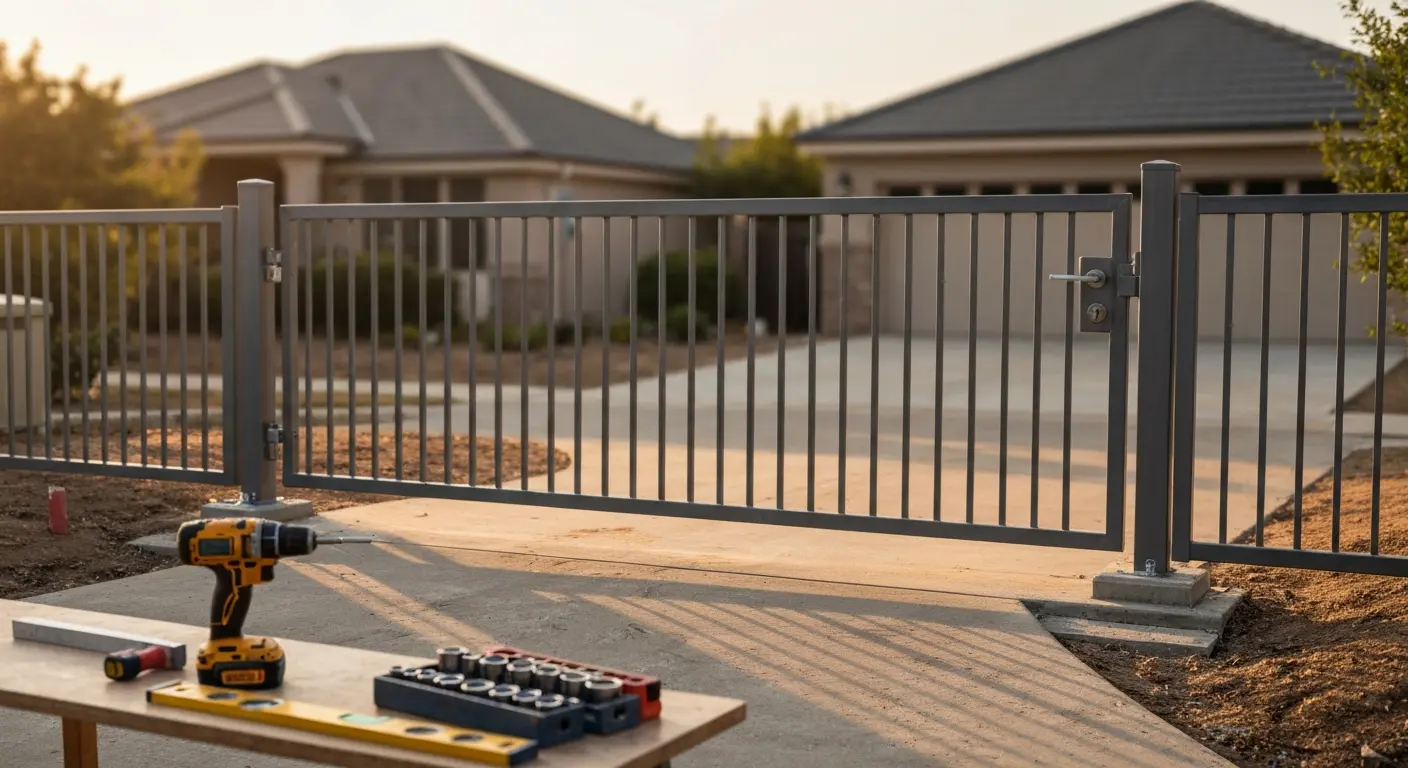 Gate installation
