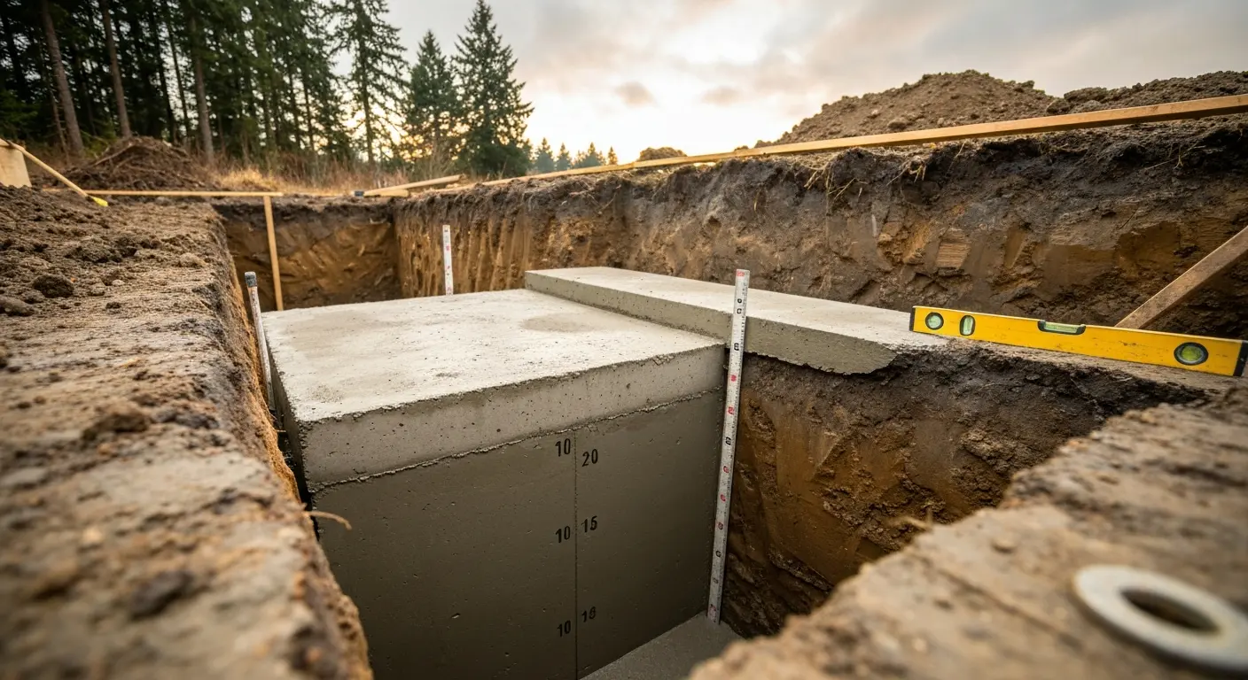 Proper post installation and drainage