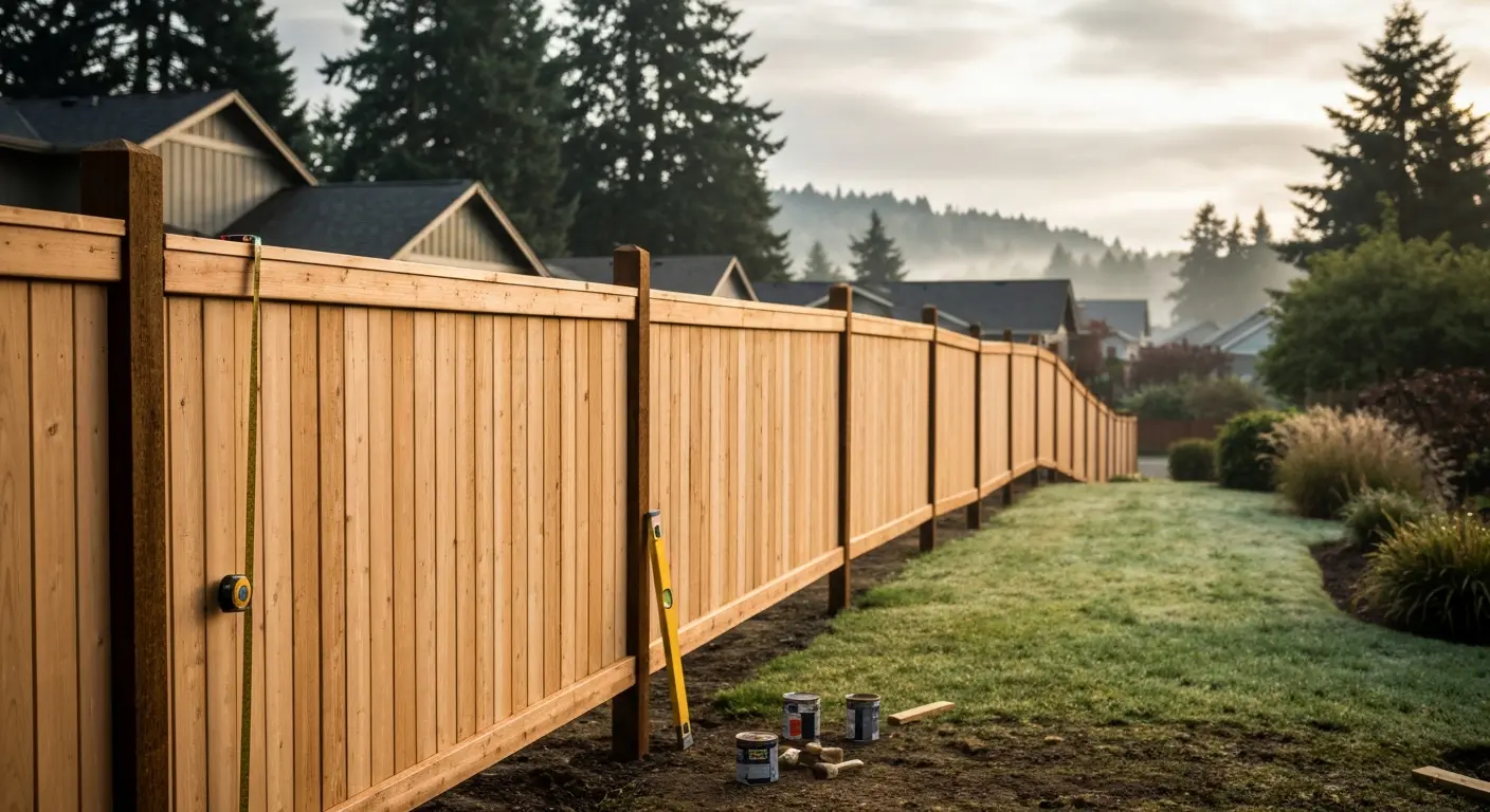 Privacy fence project