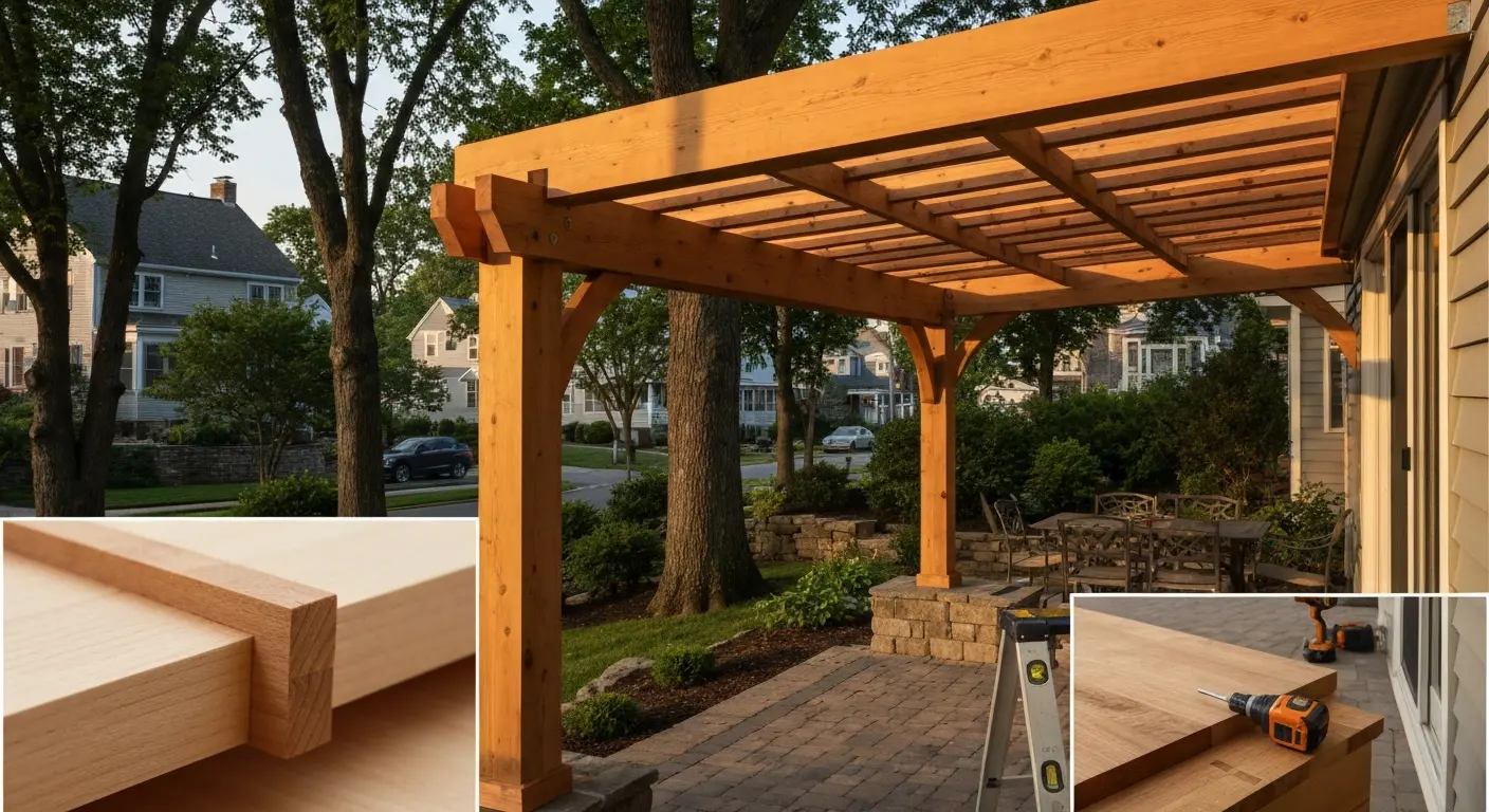 Pergola installation