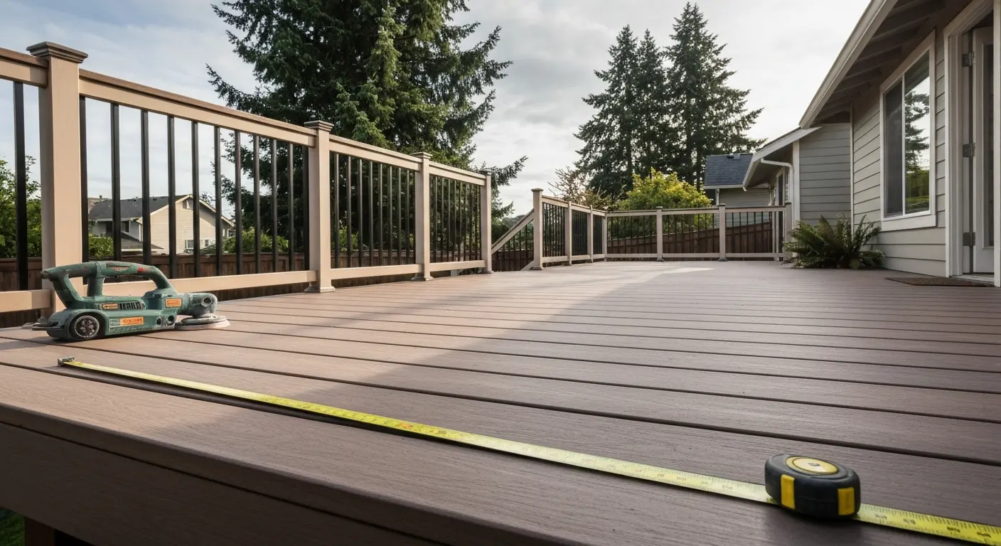 Deck repair and refinishing