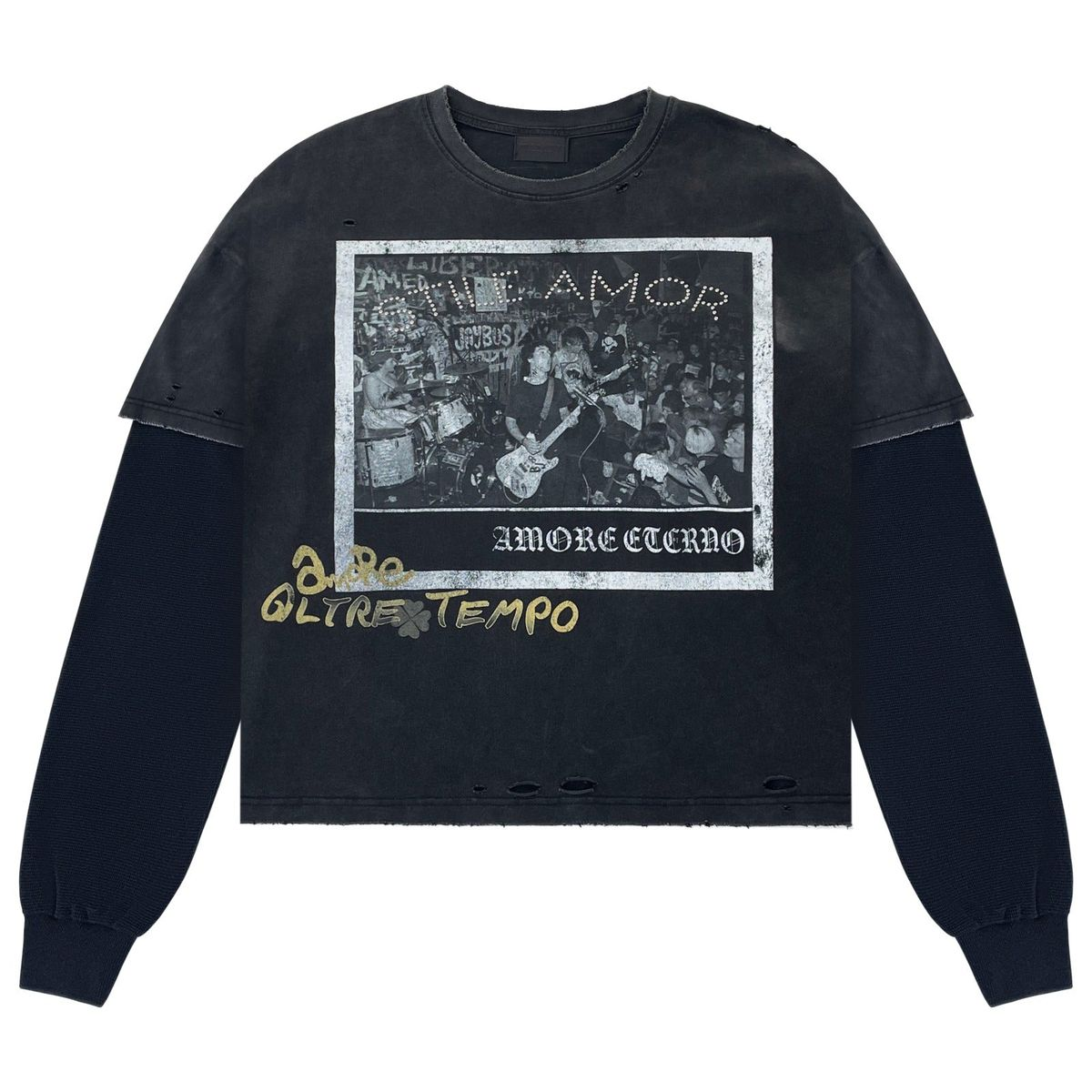 Stile De Amor Tempo Longsleeve Black — Stile De Amor