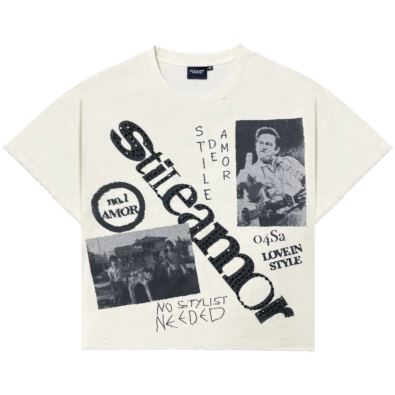 Stile De Amor No Stylist Tee Cream — Stile De Amor