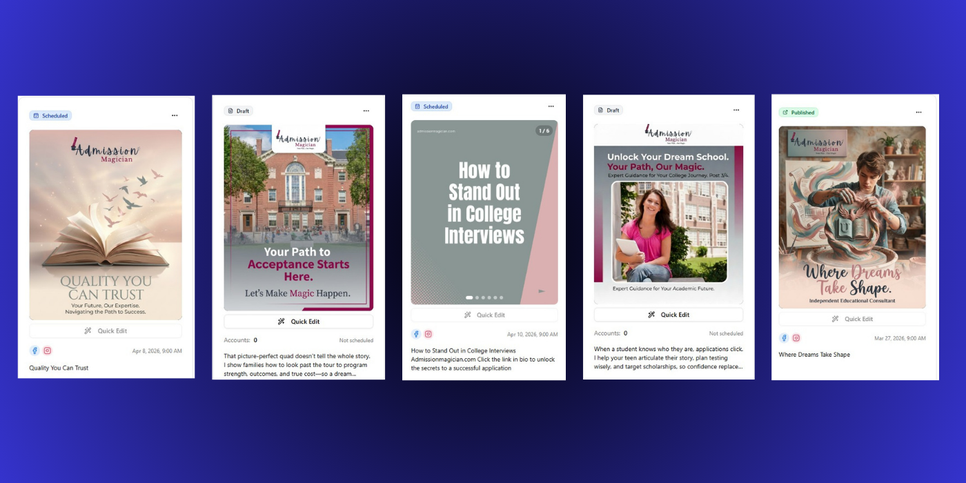 E-commerce posts created by Always Posting