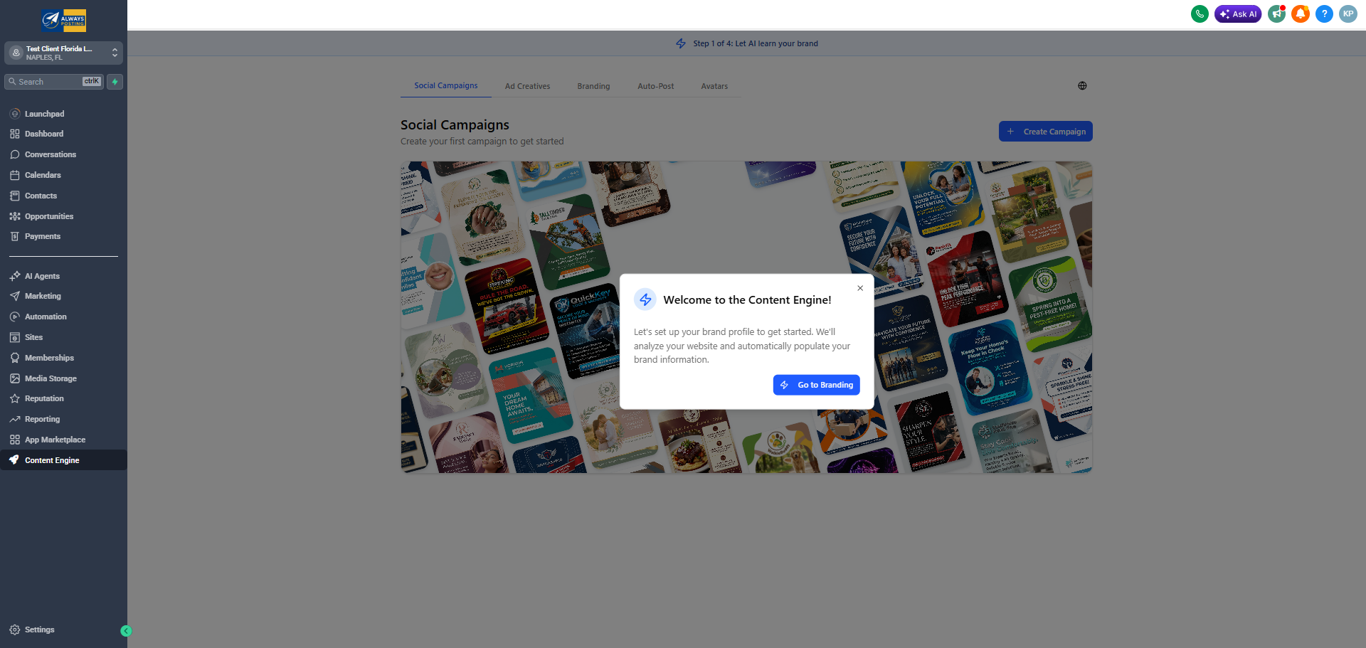 Always Posting Content Engine