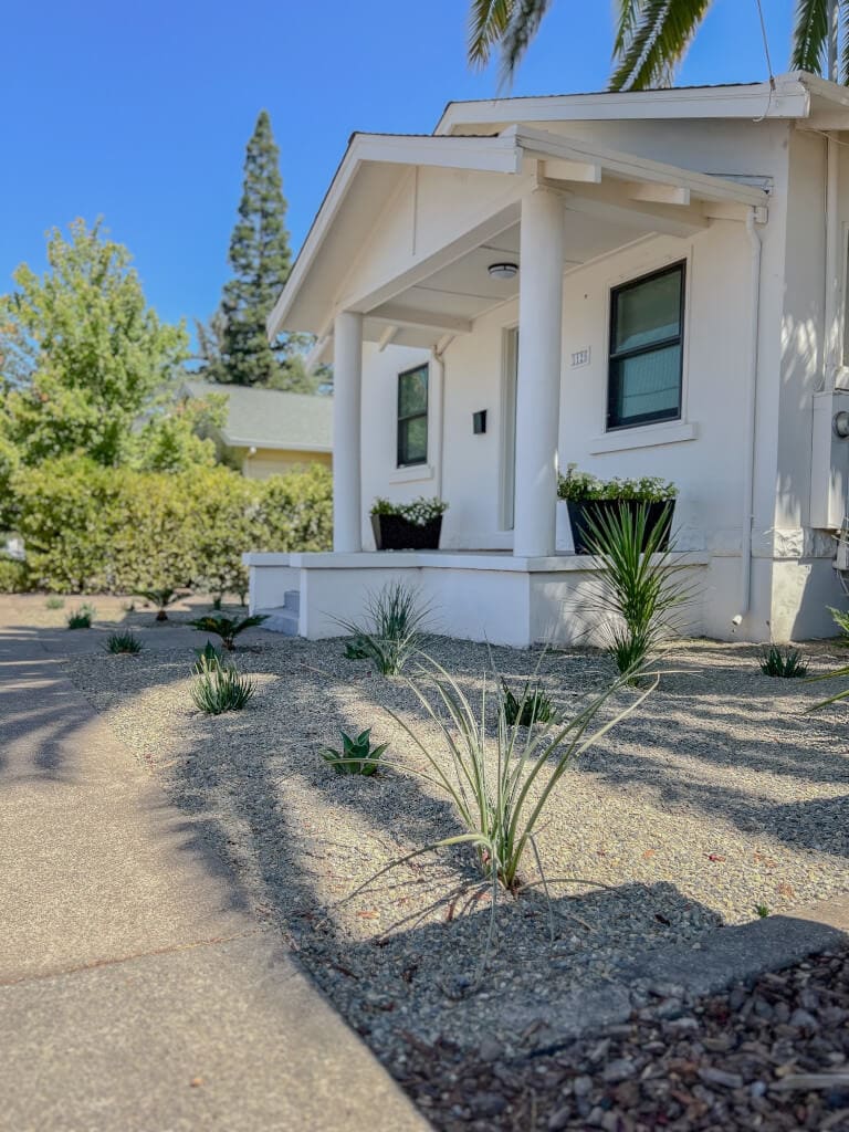 Landscaping project in Napa Valley