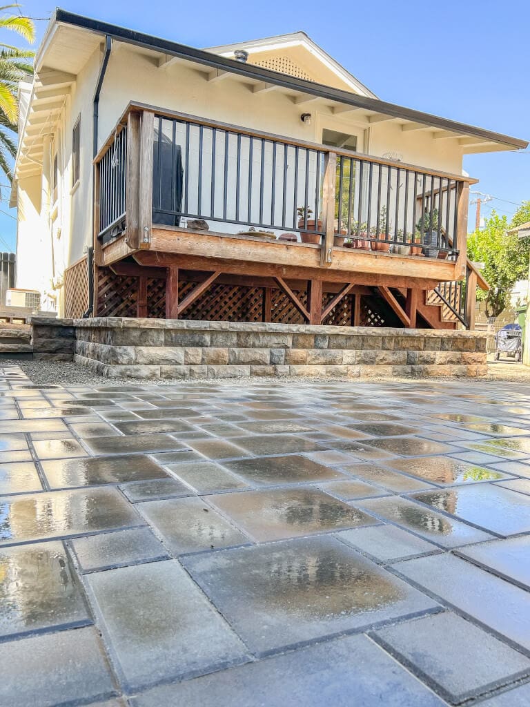 Landscaping project in Napa Valley